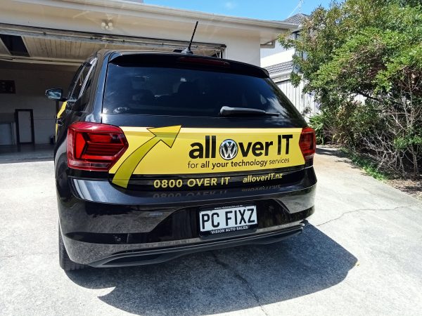 Corporate Vehicle Signage Lower Hutt